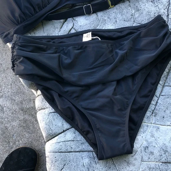 Shekini(L) Black Women's Swim Bottom - Picture 5 of 7